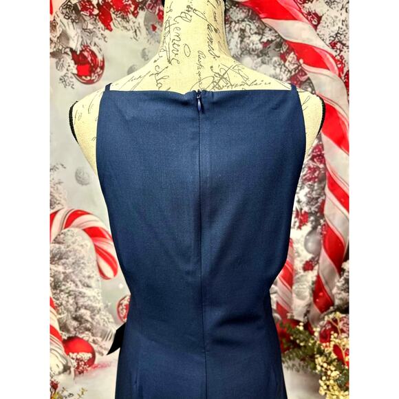 Lulu's Chic Ease Sleeveless Apron Mini Dress Navy Blue XL - Picture 16 of 16